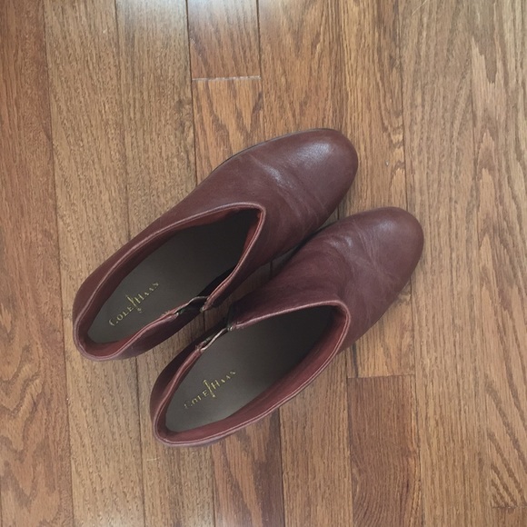 Cole Haan Cassidy Brown Bootie Size 9 - Picture 6 of 8